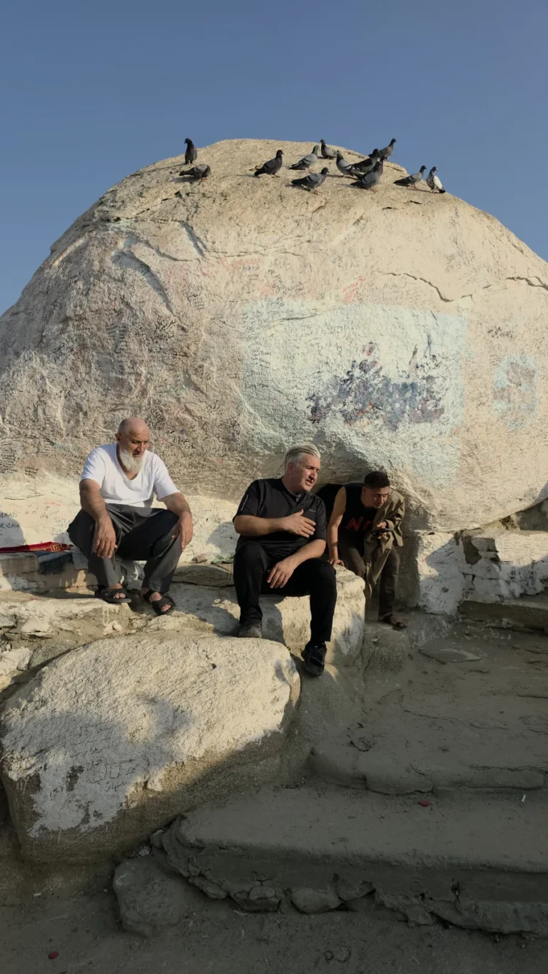 Nur Dağı ziyareti, altın ışık